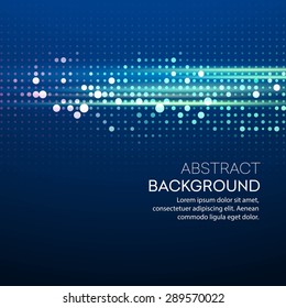 Colorful Dots Abstract Vector Background EPS 10