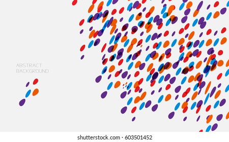 colorful dots background 