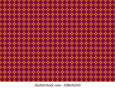 Colorful dots background. Dots in circles colorful backdrop.