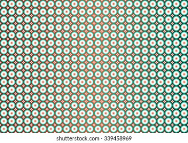 Colorful dots background. Dots in circles colorful backdrop.