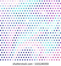 Colorful dots background design with half tone effect. Vector illustration for your graphic design.