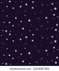 Colorful Dots Background Vector Illustration