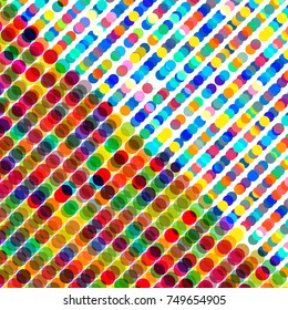Colorful dots, circles abstract pattern background. Vector illustration.