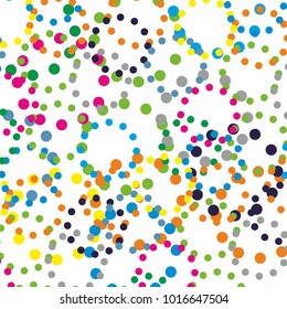 colorful dots geometric pattern. wallpaper concept. multicolor vector background for web and print