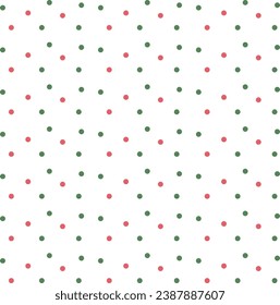 Farbiges Farbmuster, rot und grün, Weihnachtshintergrund, Vektorgrafik
