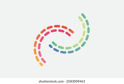 Colorful dots Royalty Vector logo design