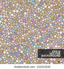 Colorful Dotted Abstract Background