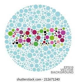 Colorful Dotted Abstract Background