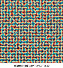Colorful dotted background, ideal for specific fashion concept works, cover designs. Abstract ornamental decorative background.