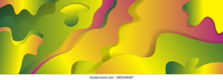 Colorful dotted background. Liquid composition. Eps10 Vector.