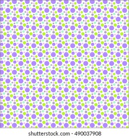 Colorful dotted, polkadot seamless pattern