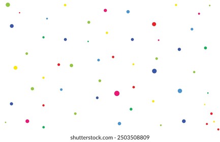 colorful dotted vector background. colorful dots background