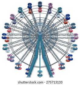 Colorful Double Carousel Vector 