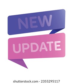 Colorful Double Speech Bubble With Text New Update