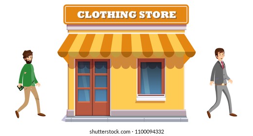 Interior Of Cloth Shop Stock Vectors, Images & Vector Art | Shutterstock