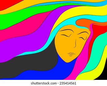 colorful dream abstract