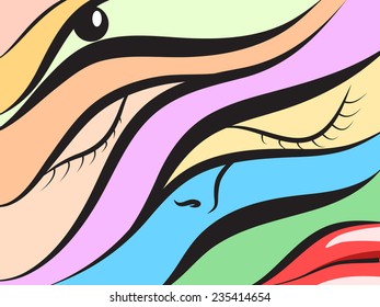 colorful dream abstract