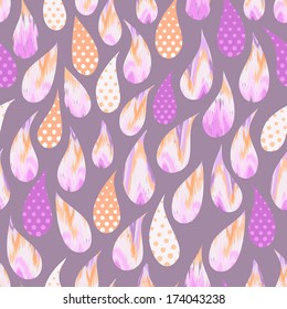colorful drops ~ seamless background