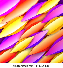 Colorful dynamic abstract liquid seamless pattern background.