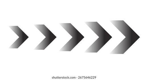 colorful dynamic arrow vector illustration
