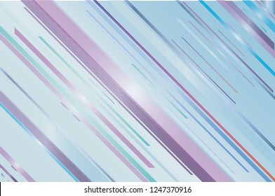 Colorful dynamic, motion background. Minimal geometric design. Gradient shapes composition. Vector illustration