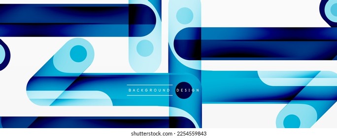 Colorful dynamic stripe composition. Lines geometric creative abstract background for wallpaper, banner or landing