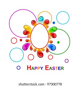 Colorful Easter background