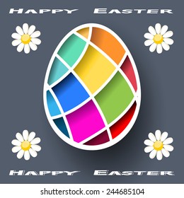 Colorful Easter Egg