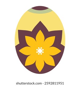 Colorful Easter Egg Illustrations with Patterns, Bunnies, and Flowers