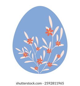 Colorful Easter Egg Illustrations with Patterns, Bunnies, and Flowers