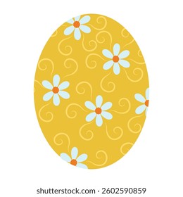 Colorful Easter Egg Illustrations with Patterns, Bunnies, and Flowers