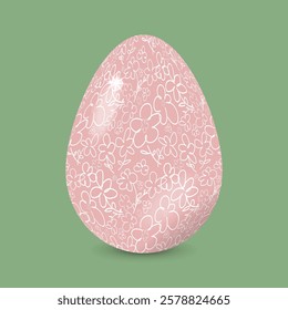 Colorful Easter Egg. Vector illustration of colorful easter egg, eps10