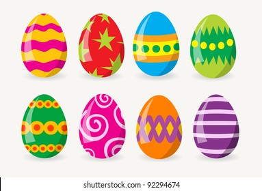 Colorful Easter Eggs