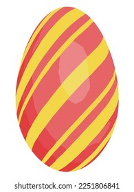 Material colorido de ilustración de óvulos de Pascua