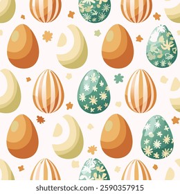 Colorful Easter Pattern , Texture Background