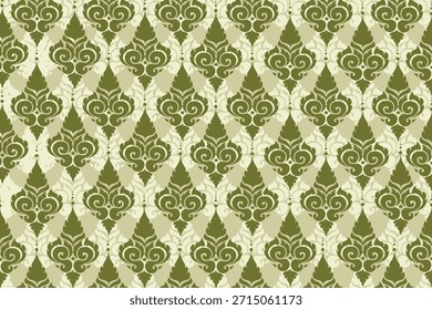 Patrón de la cultura oriental colorida inspirado en motivos asiáticos tradicionales, con formas geométricas simples, colores armoniosos y detalles decorativos mínimos. Diseño limpio, cultural y atemporal adecuado para textiles, Fondos de pantalla y fondos creativos.