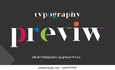 colorful editable calligraphy small alphabet letter logo design