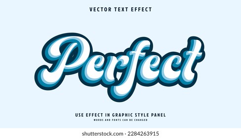 Colorful Editable text style effect