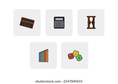 Colorful Education icon pack - School Supplies and classroom themes