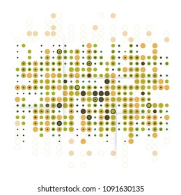 colorful Effect Halftone Geometric Abstract pattern design Background. Vector EPS10. use for template banner, poster, or web.