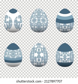 Colorful egg design In celebration of Easter Day. Vector illustration Eps10