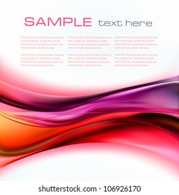 Colorful elegant abstract background. Vector illustration