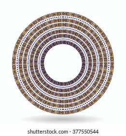 Colorful elegant shapes swirl illustration vector design.