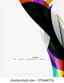 Farbiges, elegantes, kreatives Design. Vektorvorlagenhintergrund für das Workflowlayout, -diagramm, -nummeroptionen oder Webdesign