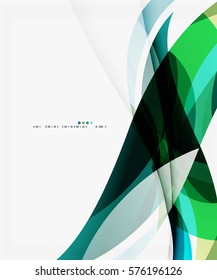 Colorful elegant wave creative layout. Vector template background for workflow layout, diagram, number options or web design