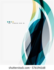 Farbiges, elegantes, kreatives Design. Vektorvorlagenhintergrund für das Workflowlayout, -diagramm, -nummeroptionen oder Webdesign