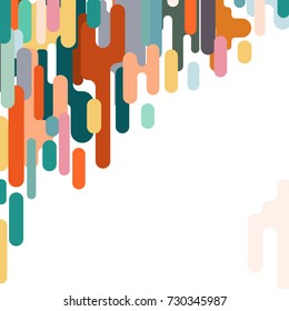 Colorful element abstract background.