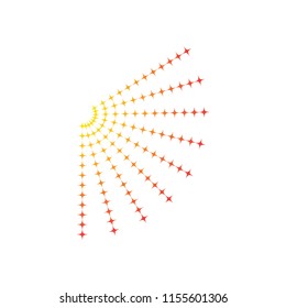 Colorful Element Symbol Vector Eps.10