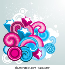 Colorful element for your design