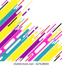 Colorful elements. Abstract background.